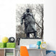 Statue Winston Churchill Parliament Wall Decal