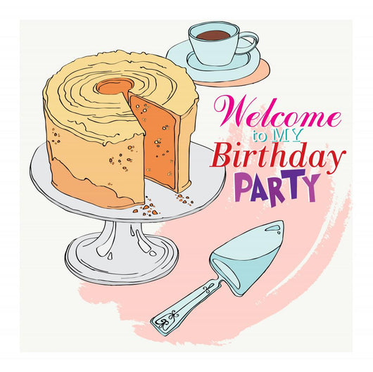Welcome to Party for Wall Decal