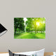 Footpath and Trees Park Wall Decal