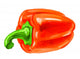 Picture Bell-pepper Wall Decal Design 1