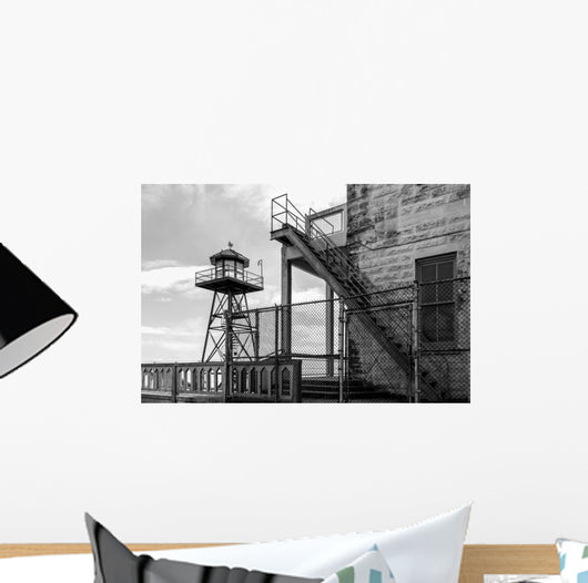 Alcatraz Complex San Francisco Wall Decal