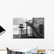 Alcatraz Complex San Francisco Wall Decal