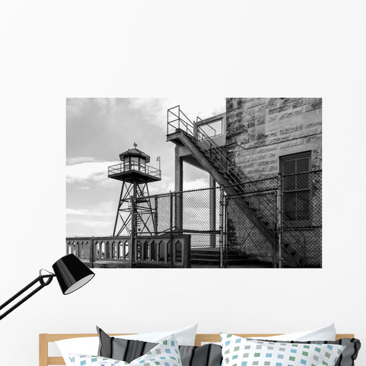 Alcatraz Complex San Francisco Wall Decal