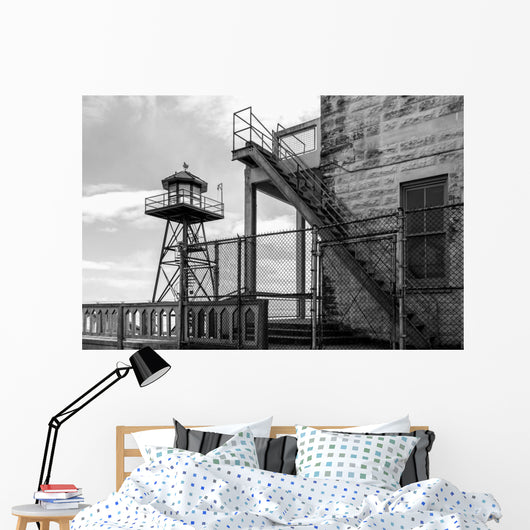 Alcatraz Complex San Francisco Wall Decal
