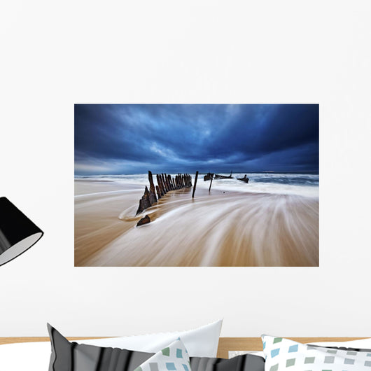 Ss Dicky Shipwreck Wall Decal