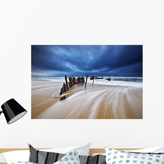 Ss Dicky Shipwreck Wall Decal