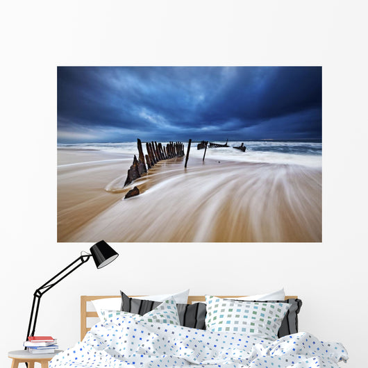 Ss Dicky Shipwreck Wall Decal