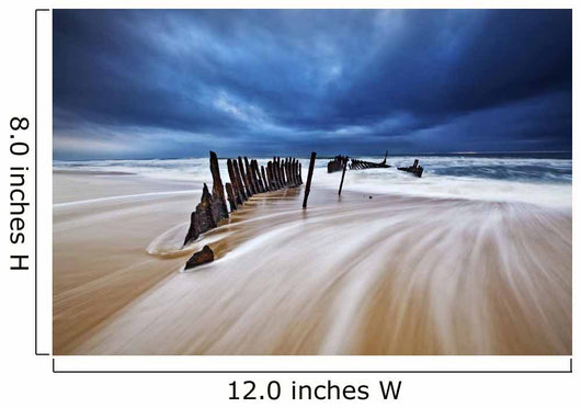 Ss Dicky Shipwreck Wall Decal