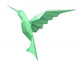 Kolibri Low Polygon Linear Wall Decal
