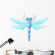 Dragonfly Low Polygon Linear Wall Decal