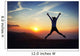 Young Woman Sunset Wall Decal Design 1