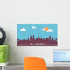 New Orleans USA Skyline Wall Decal