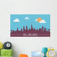 New Orleans USA Skyline Wall Decal