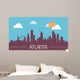 Atlanta USA Skyline Silhouette Wall Decal
