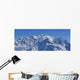 Massif Du Mont Blanc Wall Decal Panoramic Wall Decal