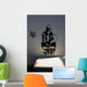 Sozialkritisches Graffiti San Francisco Wall Decal