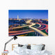 Washington Dc Skyline with Wall Decal