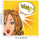 Wow Surprise Girls Pop Wall Decal