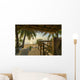 Tropical Island Hut Beach Wall Decal