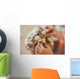 Beauty Wedding Hairstyle Wall Decal