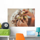 Beauty Wedding Hairstyle Wall Decal