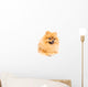 Cute Pomeranian Spitz Wall Decal Design 3