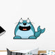 Cartoon Seal Happy Wall Decal