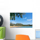 Beautiful view of Nawiliwili, Kauai Island, Hawaii, USA Wall Mural