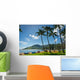 Beautiful view of Nawiliwili, Kauai Island, Hawaii, USA Wall Mural