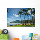 Beautiful view of Nawiliwili, Kauai Island, Hawaii, USA Wall Mural