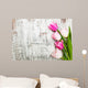 Border with Pink Tulips Wall Decal