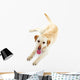 Cute Dog White Wall Decal Design 3