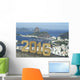 Rio 2016 Message Gold Wall Decal