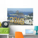 Rio 2016 Message Gold Wall Decal