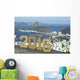 Rio 2016 Message Gold Wall Decal