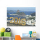 Rio 2016 Message Gold Wall Decal