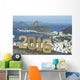 Rio 2016 Message Gold Wall Decal