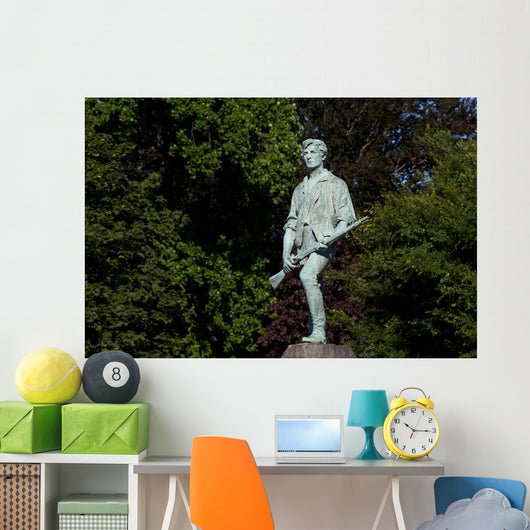 Minuteman Statue Wall Decal