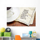 Make Ideas Advice Napkin Wall Decal