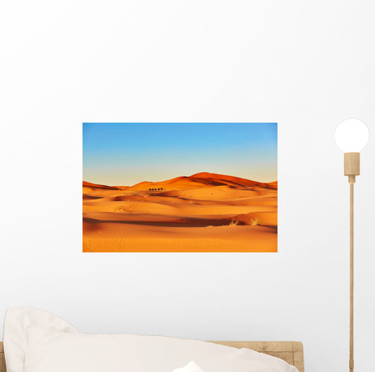 Camel Caravan Sahara Desert Wall Decal