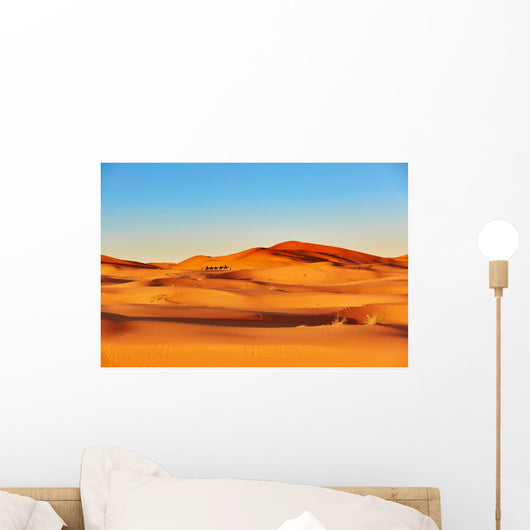 Camel Caravan Sahara Desert Wall Decal