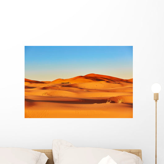 Camel Caravan Sahara Desert Wall Decal