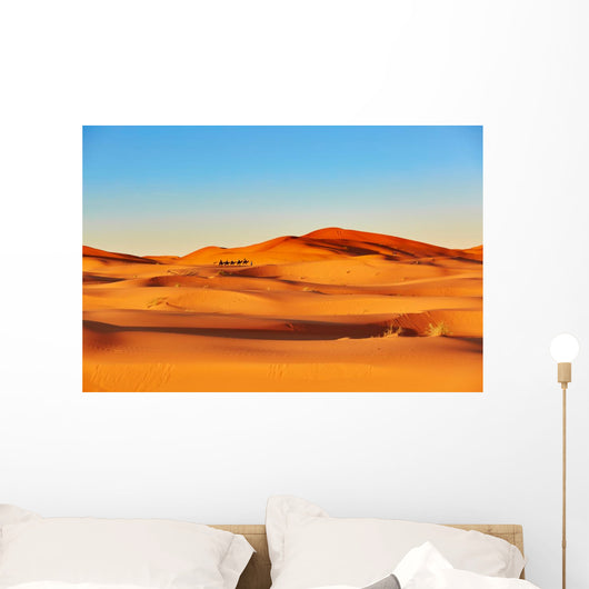 Camel Caravan Sahara Desert Wall Decal
