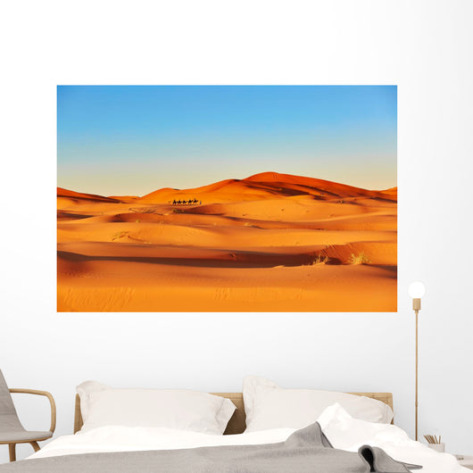Camel Caravan Sahara Desert Wall Decal