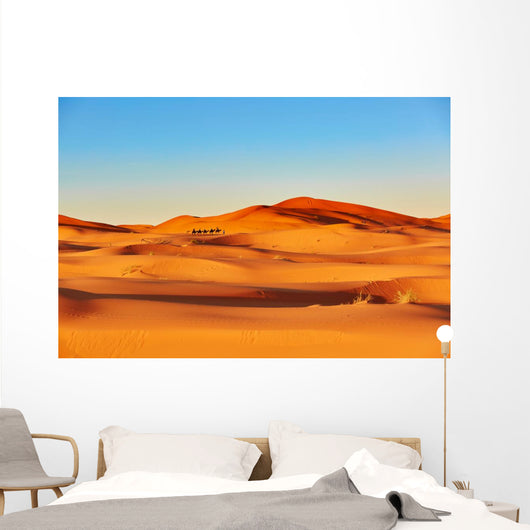Camel Caravan Sahara Desert Wall Decal