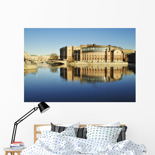Stockholms Riksdag Wall Decal