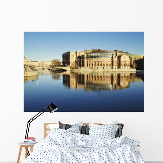 Stockholms Riksdag Wall Decal