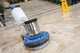 Up Blue Polishing Machine Wall Decal