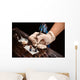 Female Tattoo Artist Work Wall Decal