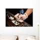 Female Tattoo Artist Work Wall Decal
